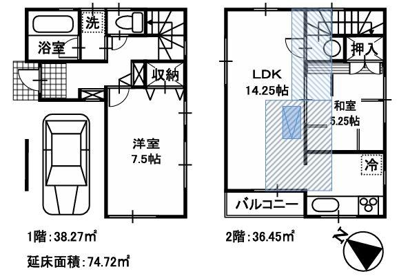 戸塚区中古戸建ビルトイン車庫リフォーム