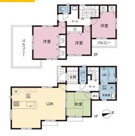 港南区新築戸建角地ペニンシュラキッチン