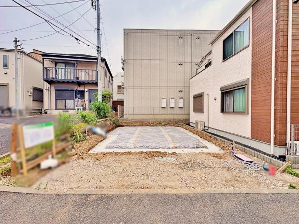 南区新築戸建角地省エネ基準適合住宅カースペース