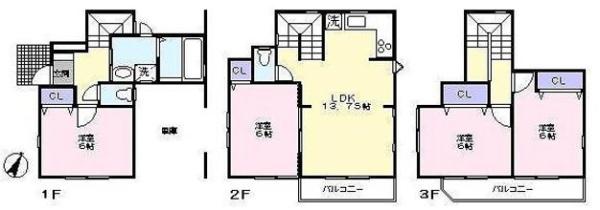 横浜市港南区大久保３丁目の中古一戸建て