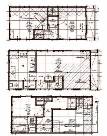 【2号棟】西区新築戸建ビルトイン車庫駅歩10分