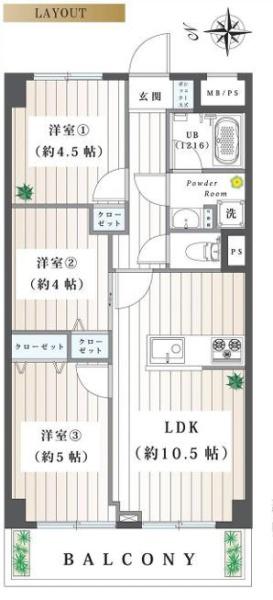 ライオンズマンション磯子第５【駅歩8分平坦】