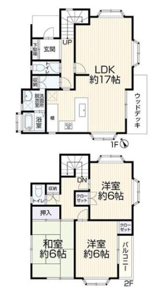 川崎市中古戸建ウッドデッキ駅歩10分