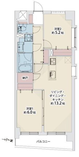 パテラ大和【駅歩4分納戸】