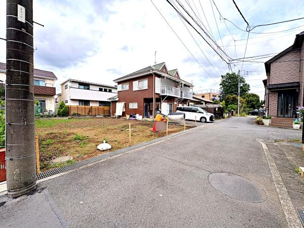【1号地】瀬谷区売地建築条件無し南面道路接道
