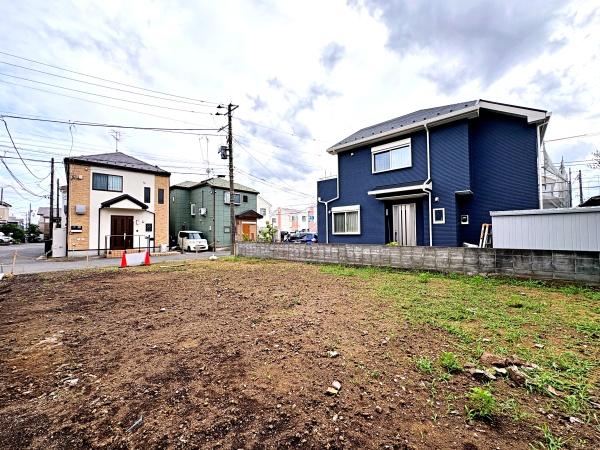 【1号地】瀬谷区売地建築条件無し南面道路接道