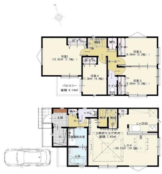 横浜市旭区上川井町の中古一戸建て