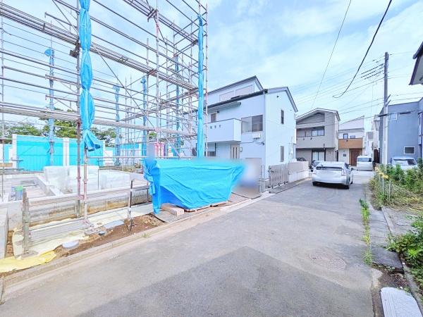 【1号棟】藤沢市新築戸建パントリー南面バルコニー