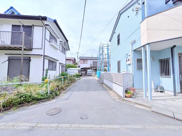 【1号棟】藤沢市新築戸建パントリー南面バルコニー