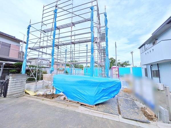 【1号棟】藤沢市新築戸建パントリー南面バルコニー