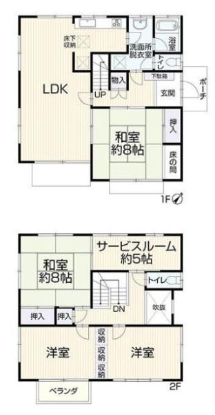 南区中古戸建納戸カースペース