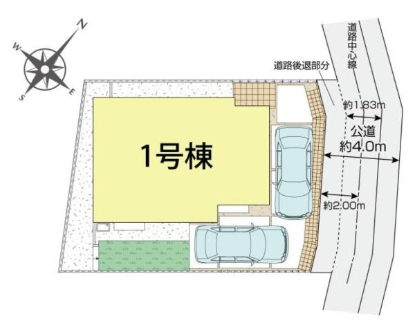 【1号棟】港北区新築戸建2台駐車可和室床暖房