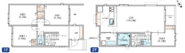 【2号棟】泉区新築戸建LDK19帖以上ビルトイン車庫