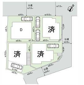 【D号棟】鶴見区新築戸建LDK18帖以上グルニエ