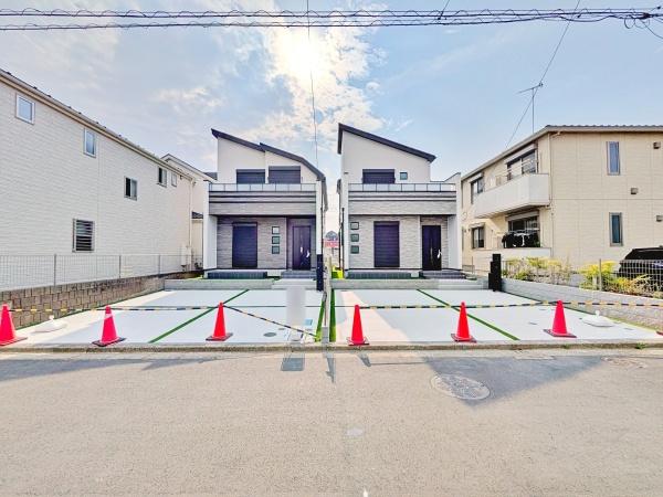 【A号棟】藤沢市新築戸建平坦車並列2台駐車可能◎