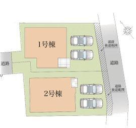 【1号棟】藤沢市新築戸建2台駐車可LDK19帖以上