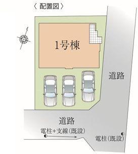 大和市新築戸建角地南面道路接道