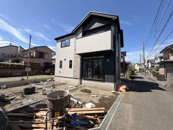 大和市新築戸建角地南面道路接道
