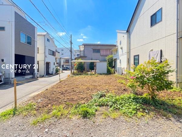 神奈川区売地建築条件無し駅歩5分角地