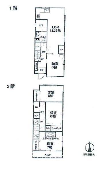 大和市中古戸建2台駐車可南面道路接道