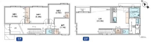 【4号棟】金沢区新築戸建LDK20帖駅歩13分