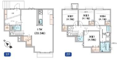 【5号棟】金沢区新築戸建LDK20帖駅歩13分