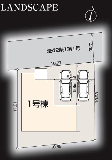 大和市新築戸建平坦カースペース2台SIC