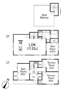 【2号棟】綾瀬市新築戸建ルーバル