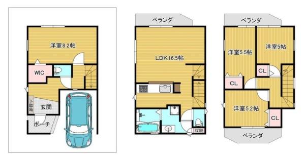 川崎市宮前区西野川２丁目の中古一戸建て