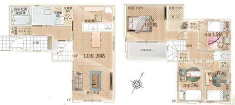 【1号棟】金沢区新築戸建2台駐車可LDK20帖以上