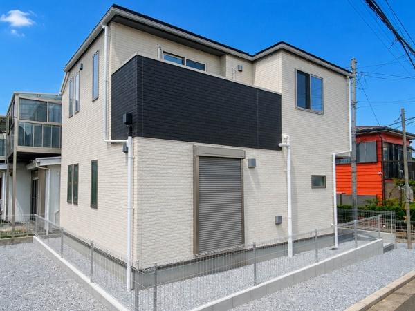 中区新築戸建南向き整形地角地駅歩10分