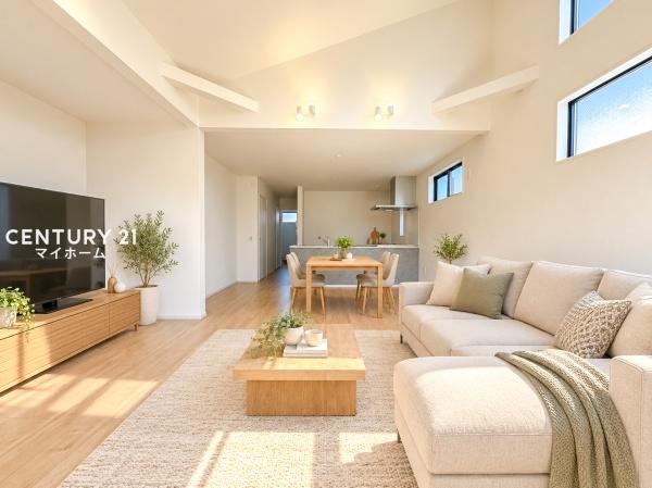 【1号棟】大和市新築戸建ビルトイン車庫LDK23帖