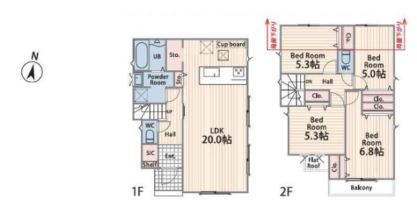 【2号棟】旭区新築戸建駅歩10分SIC