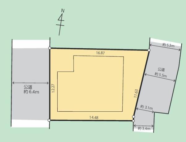 戸塚区中古戸建電動シャッターガレージ吹抜け
