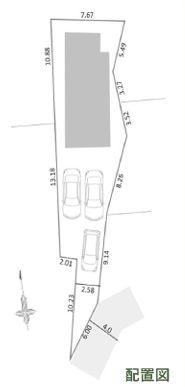 藤沢市新築戸建3台駐車可ロフトLDK22帖