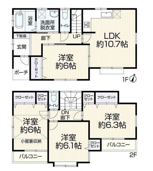 横浜市金沢区六浦南２丁目の中古一戸建て
