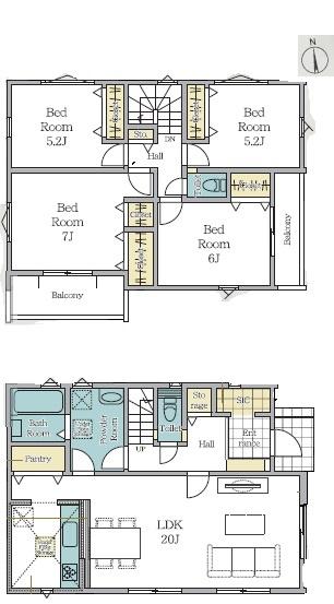 【1号棟】港南区新築戸建平坦カースペース2台