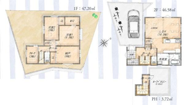 南区新築戸建ルーバルWIC