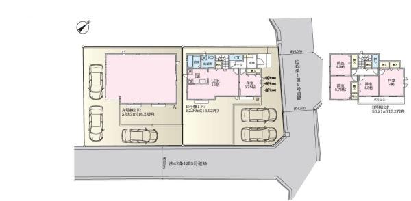 【B号棟】泉区新築戸建2台駐車可小学校歩4分