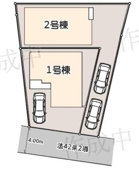 【2号棟】相模原市新築戸建駅歩7分全居室収納
