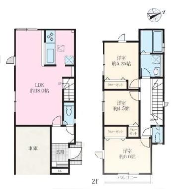 【2号棟】神奈川区新築戸建LDK18帖床下・全居室収納