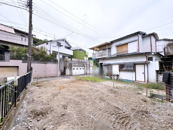 中区新築戸建ビルトイン車庫南面バルコニー