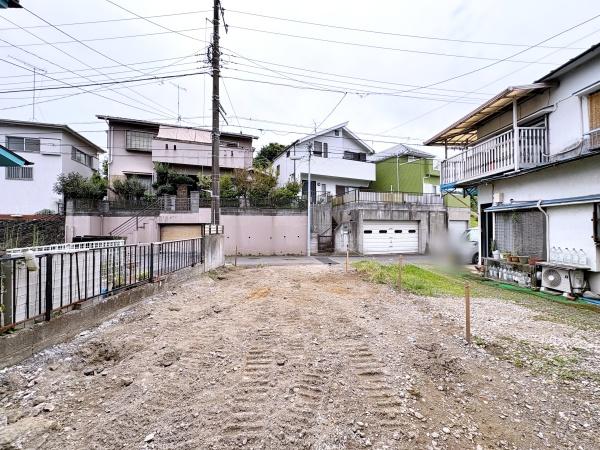中区新築戸建ビルトイン車庫南面バルコニー