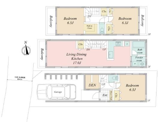 川崎市中古戸建WICSIC通風良好DEN築後未入居