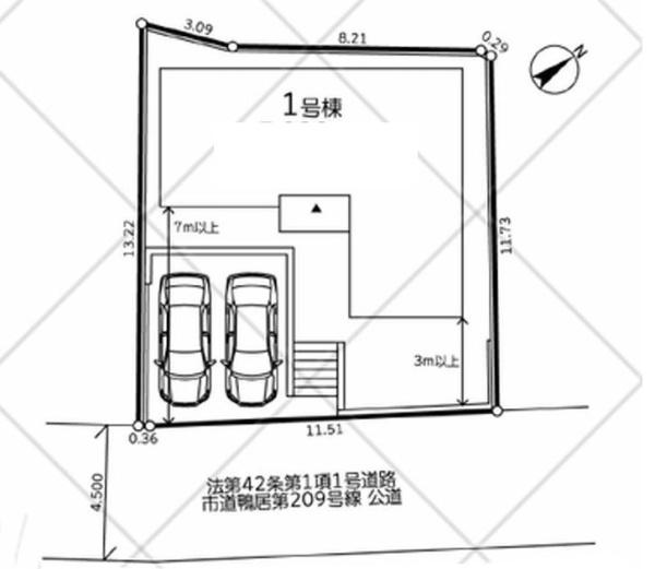 【1号棟】緑区新築戸建2台駐車可ファミクロ