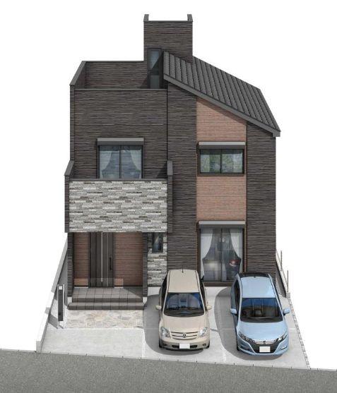 【1号棟】座間市新築戸建2台駐車可LDK18帖以上