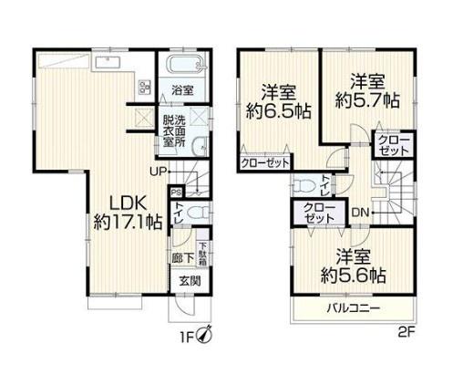 川崎市麻生区東百合丘１丁目の中古一戸建て