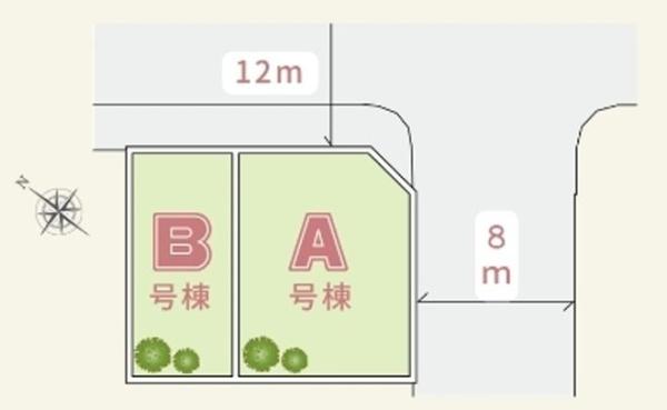 【B号棟】大和市新築戸建ビルトイン車庫