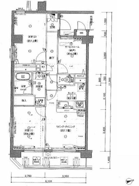 アークプラザ港北小机【駅歩5分ペット飼育可】