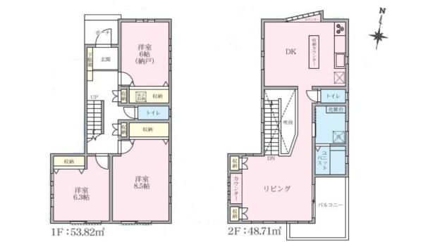 海老名市中古戸建駅歩1分南向き通風・陽当たり◎